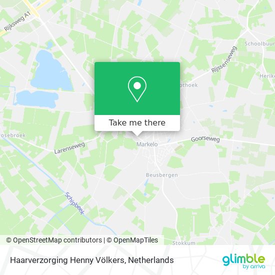 Haarverzorging Henny Völkers map