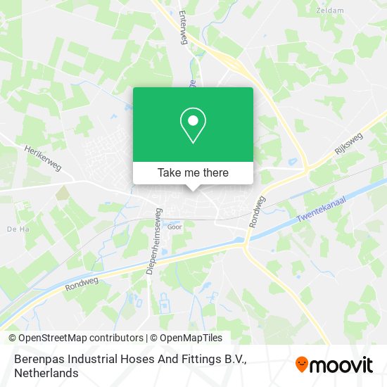Berenpas Industrial Hoses And Fittings B.V. map