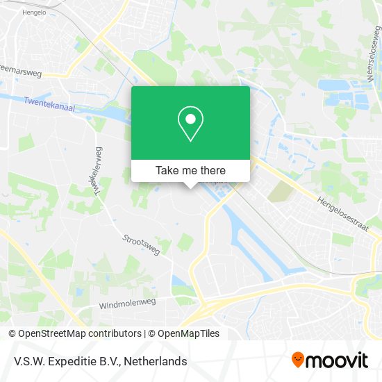 V.S.W. Expeditie B.V. map