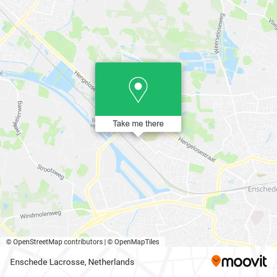 Enschede Lacrosse map