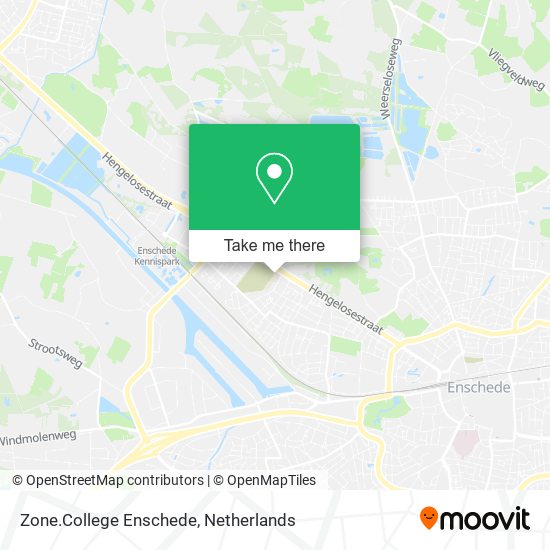 Zone.College Enschede map