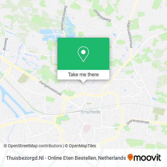 Thuisbezorgd.Nl - Online Eten Bestellen map