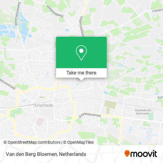 Van den Berg Bloemen map