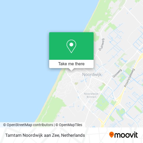 Tamtam Noordwijk aan Zee Karte