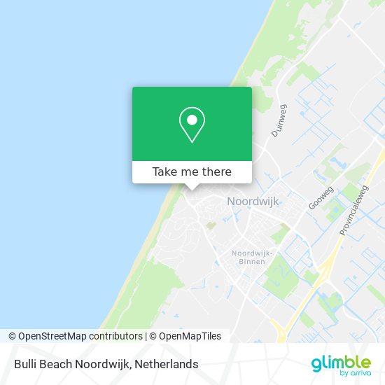 Bulli Beach Noordwijk Karte