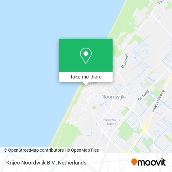 Krijco Noordwijk B.V. Karte