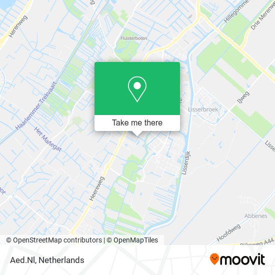 Aed.Nl map