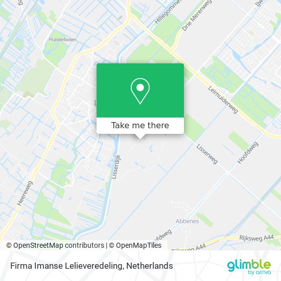 Firma Imanse Lelieveredeling Karte