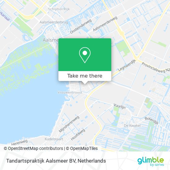 Tandartspraktijk Aalsmeer BV Karte