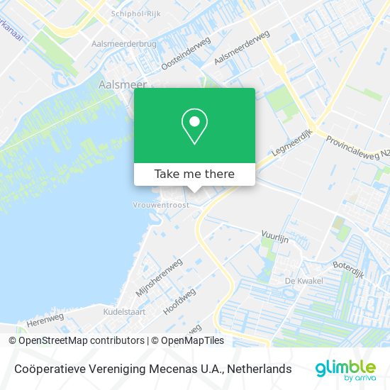 Coöperatieve Vereniging Mecenas U.A. map