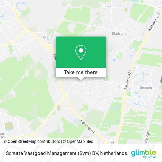 Schutte Vastgoed Management (Svm) BV Karte