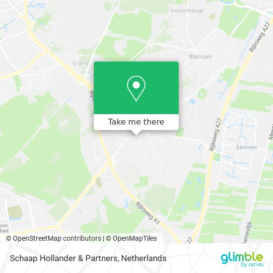 Schaap Hollander & Partners map