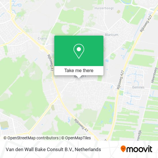 Van den Wall Bake Consult B.V. map