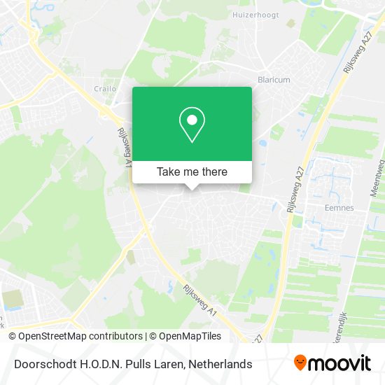 Doorschodt H.O.D.N. Pulls Laren map