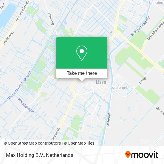 Max Holding B.V. map