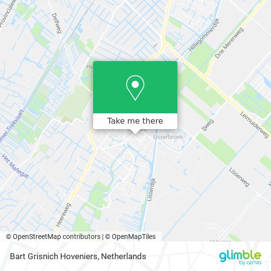Bart Grisnich Hoveniers map