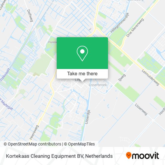 Kortekaas Cleaning Equipment BV map