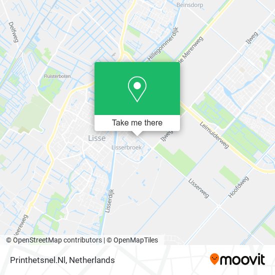 Printhetsnel.Nl map