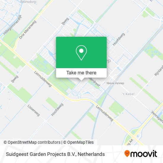 Suidgeest Garden Projects B.V. map