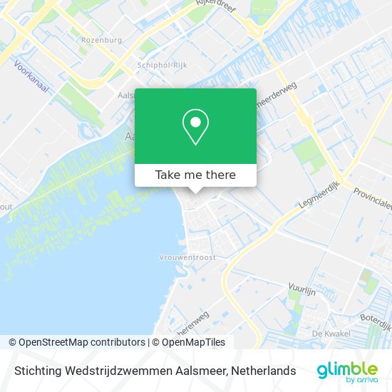 Stichting Wedstrijdzwemmen Aalsmeer Karte