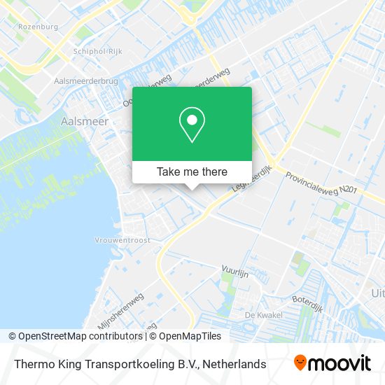 Thermo King Transportkoeling B.V. map