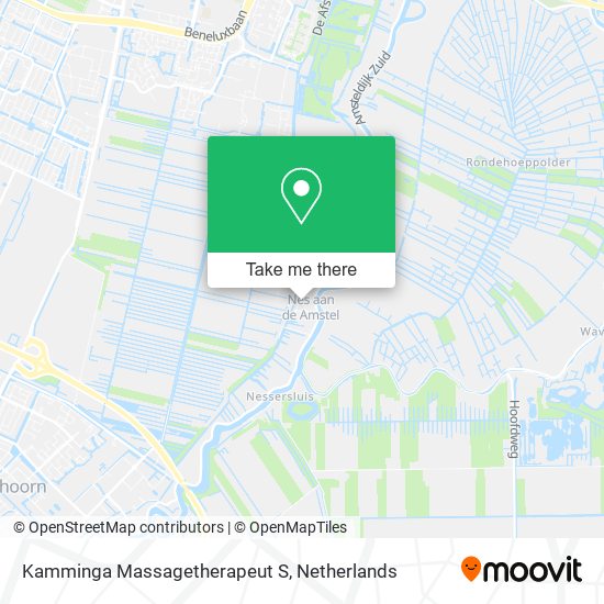 Kamminga Massagetherapeut S map