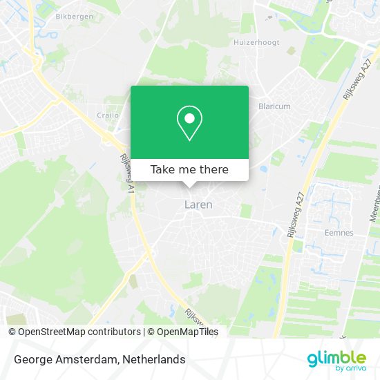 George Amsterdam map