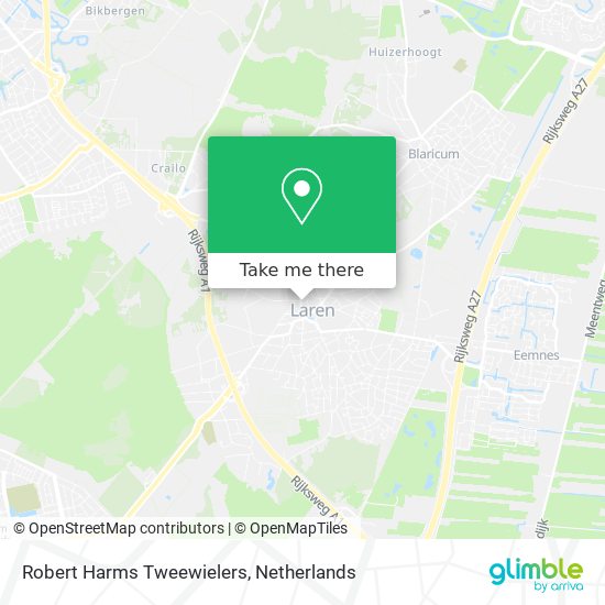 How to get to Robert Harms Tweewielers in Laren by Bus, Train or ...