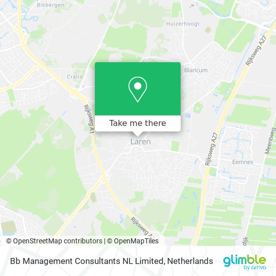 Bb Management Consultants NL Limited Karte