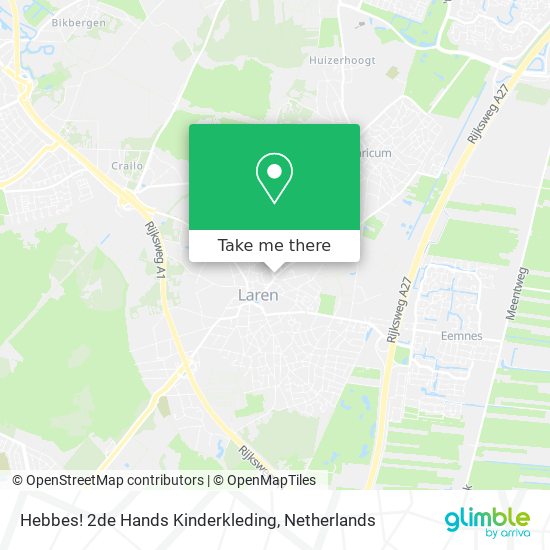 Hebbes! 2de Hands Kinderkleding map