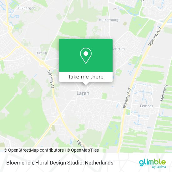 Bloemerich, Floral Design Studio Karte