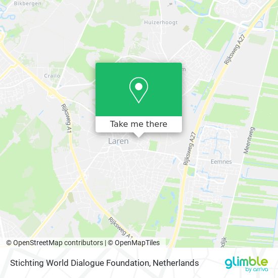 Stichting World Dialogue Foundation map