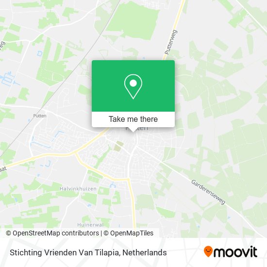Stichting Vrienden Van Tilapia map