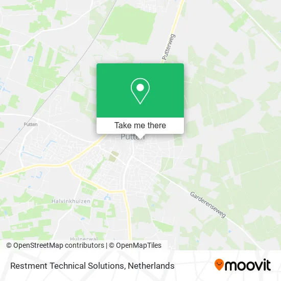 Restment Technical Solutions Karte