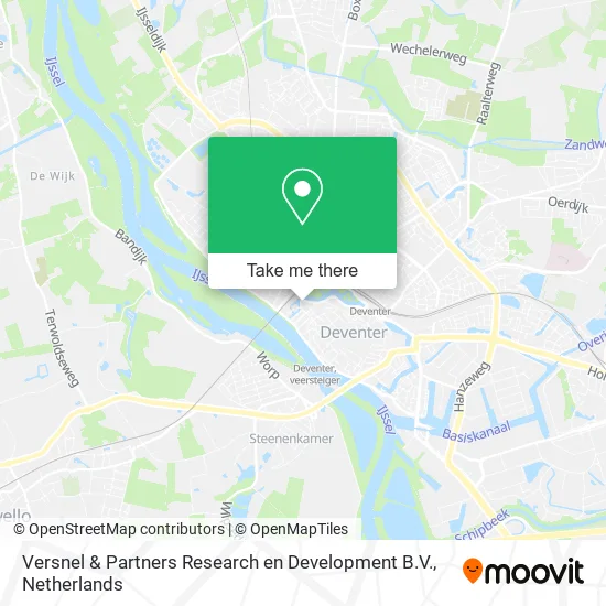 Versnel & Partners Research en Development B.V. map