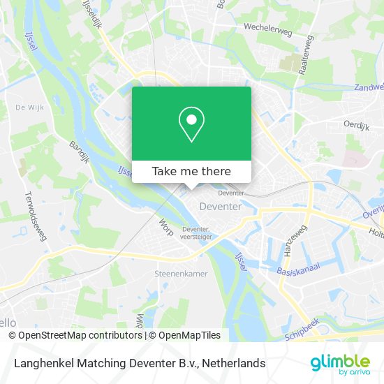 Langhenkel Matching Deventer B.v. map