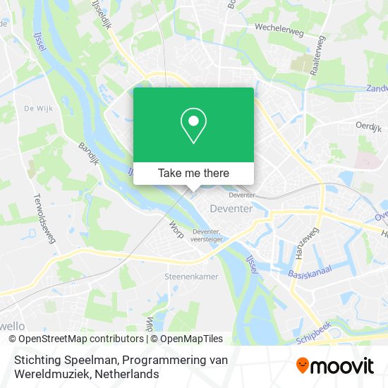 Stichting Speelman, Programmering van Wereldmuziek map