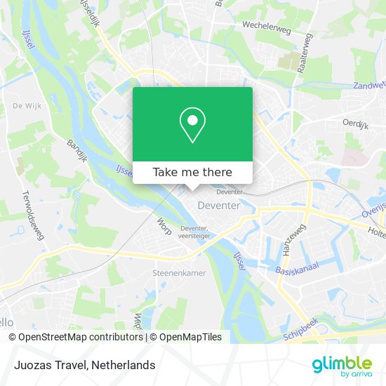 Juozas Travel map