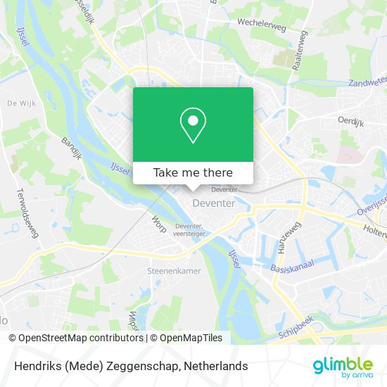 Hendriks (Mede) Zeggenschap map