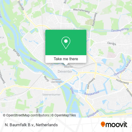 N. Baumfalk B.v. map