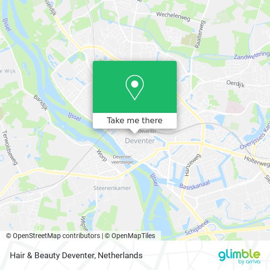 Hair & Beauty Deventer map