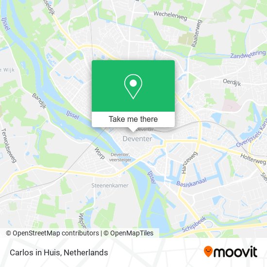 Carlos in Huis map