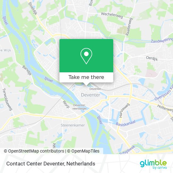 Contact Center Deventer map