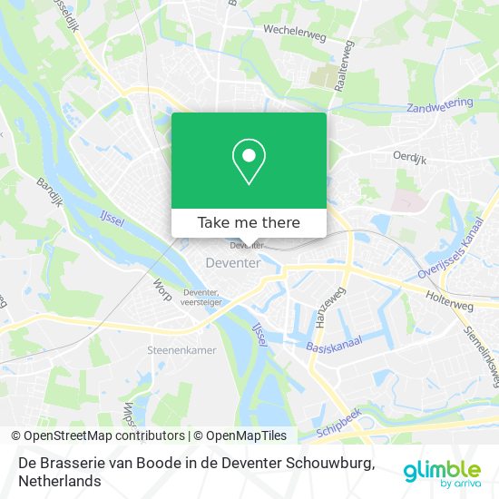 De Brasserie van Boode in de Deventer Schouwburg map