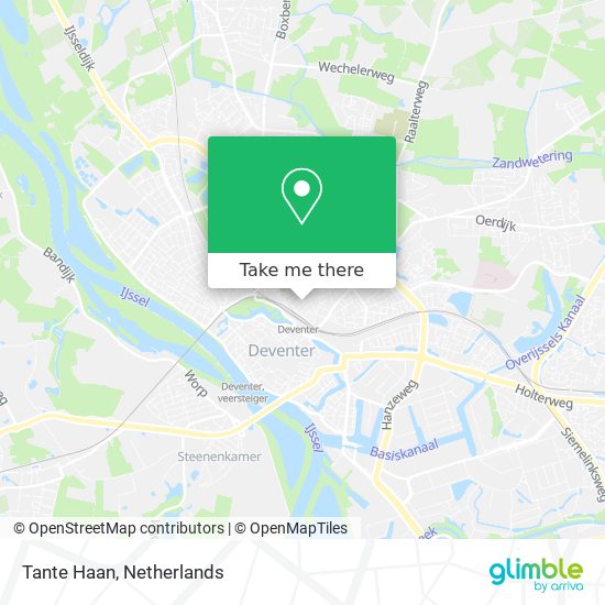 Tante Haan Karte