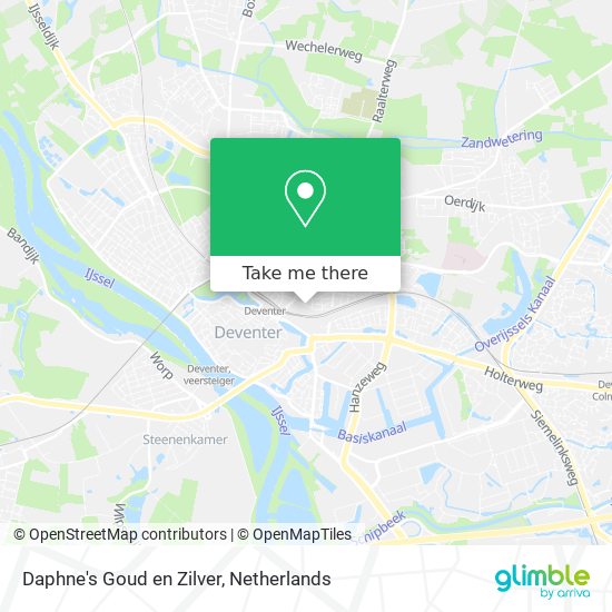 Daphne's Goud en Zilver map