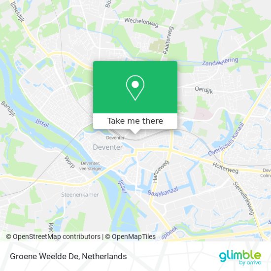 Groene Weelde De Karte