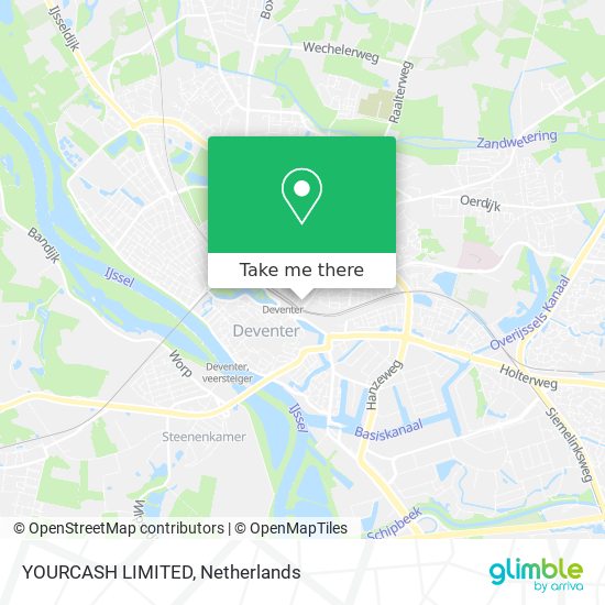 YOURCASH LIMITED map