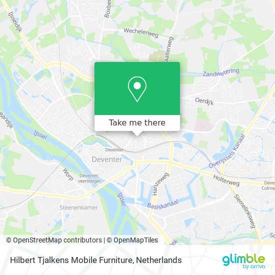 Hilbert Tjalkens Mobile Furniture map