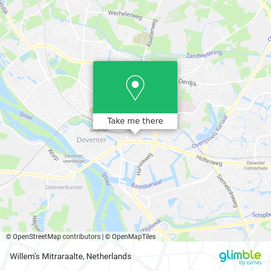 Willem's Mitraraalte map